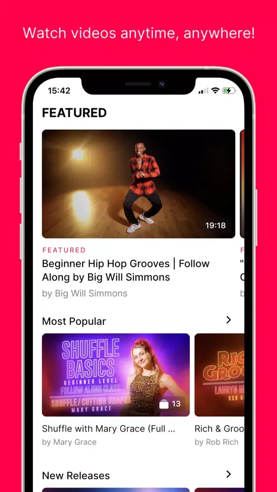 Zrzuty ekranu Dance Tutorials TV