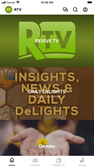 Screenshot di Revive TV