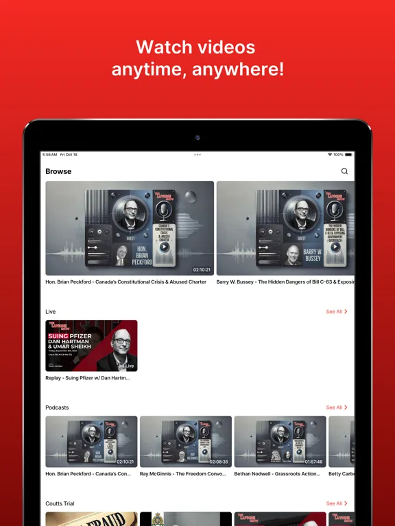 Capturas de pantalla de The Lavigne Show iPad 