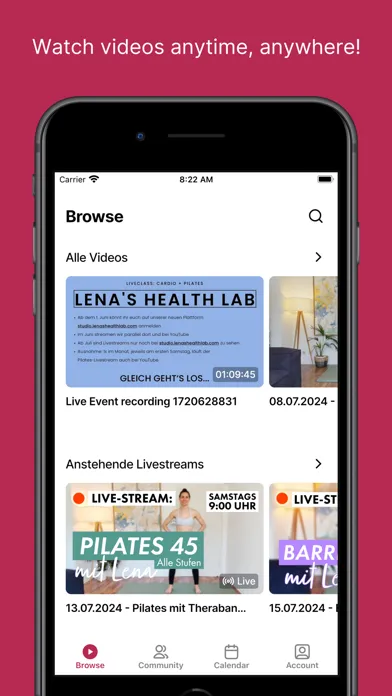 Lena's Health Lab 스크린샷