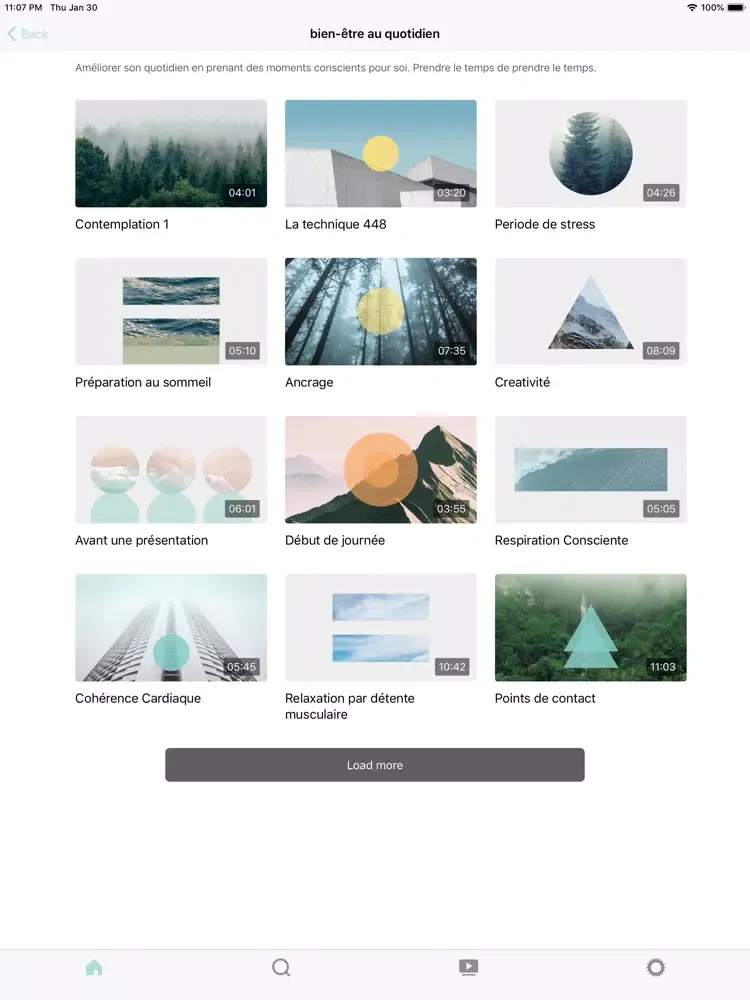 Mind Time: Breathe Fully iPad 应用截图