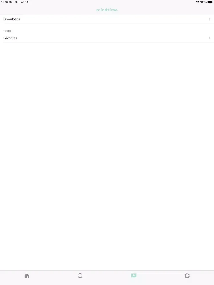 Mind Time: Breathe Fully iPad 应用截图