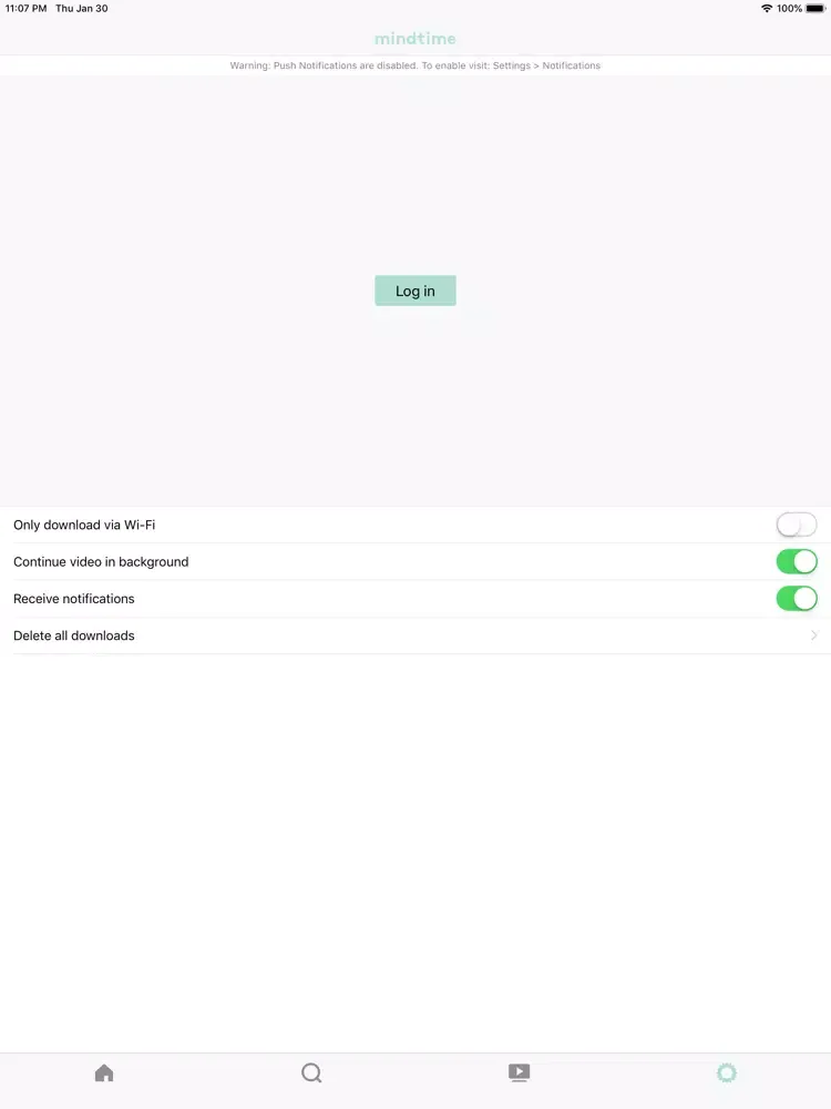 Mind Time: Breathe Fully iPad 应用截图