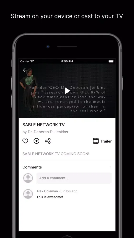 Скриншоты SABLE NETWORK TV