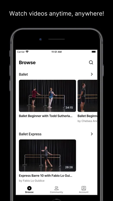 Ảnh chụp màn hình của Sydney Dance Classes On Demand