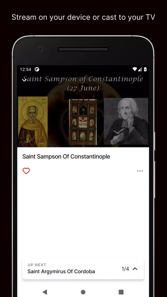 Sensus Fidelium App Ekran Görüntüleri