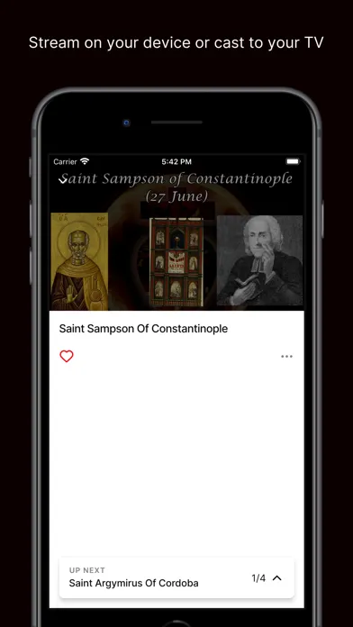 Captures d'écran de Sensus Fidelium App