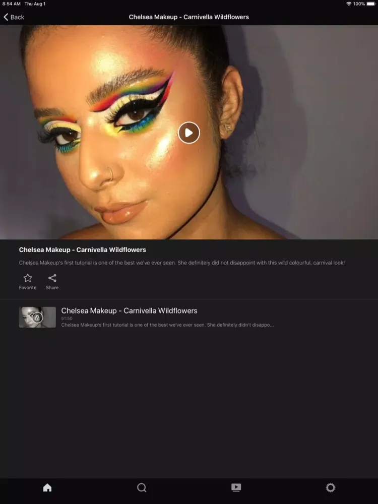 Скриншоты Signature Series: Makeup iPad 