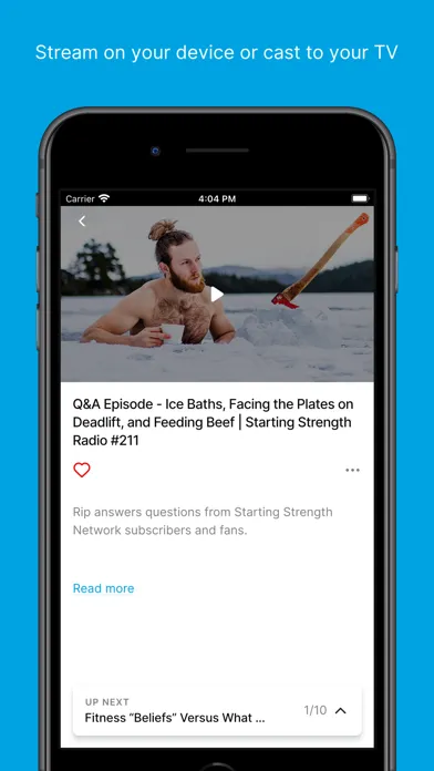 Ảnh chụp màn hình của Starting Strength Network