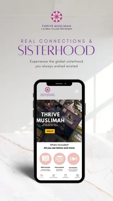 Capturas de pantalla de Thrive Muslimah