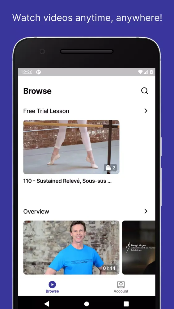 Virtual Dance Studio سکرین شاٹس
