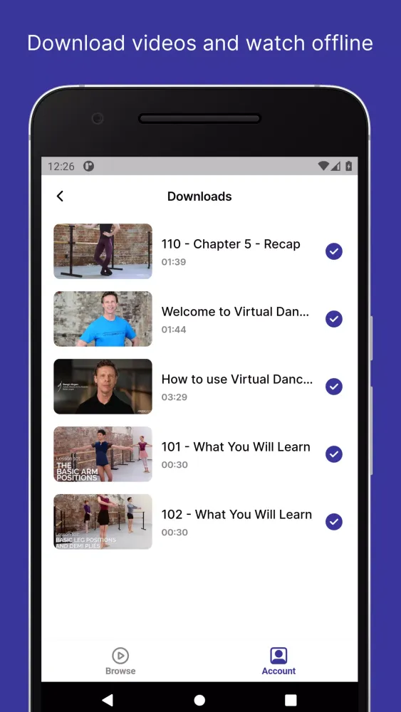Virtual Dance Studio سکرین شاٹس