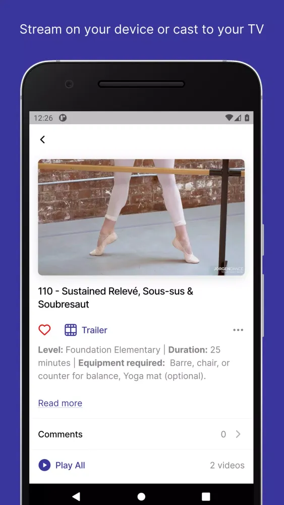 Virtual Dance Studio سکرین شاٹس