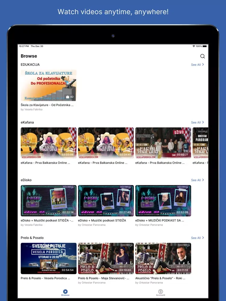 Vesela Porodica iPad  スクリーンショット