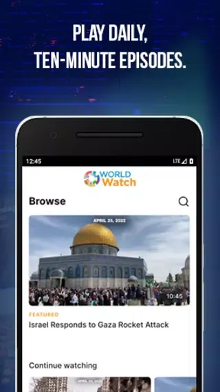 Screenshot di WORLD Watch News