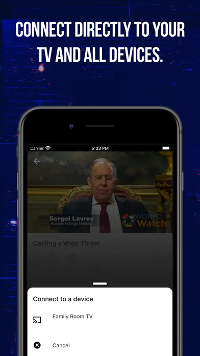 WORLD Watch News Screenshots