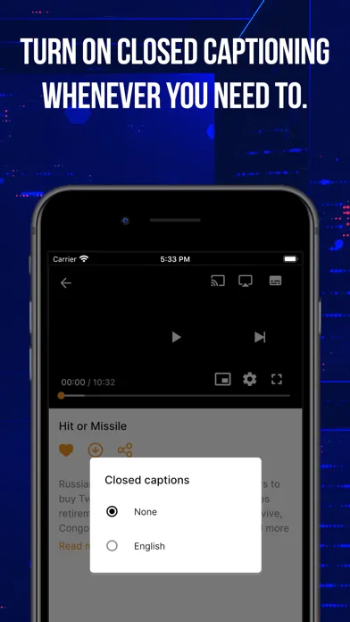 WORLD Watch News Screenshots