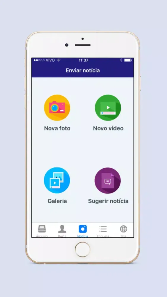 Capturas de pantalla de Vanguarda Repórter