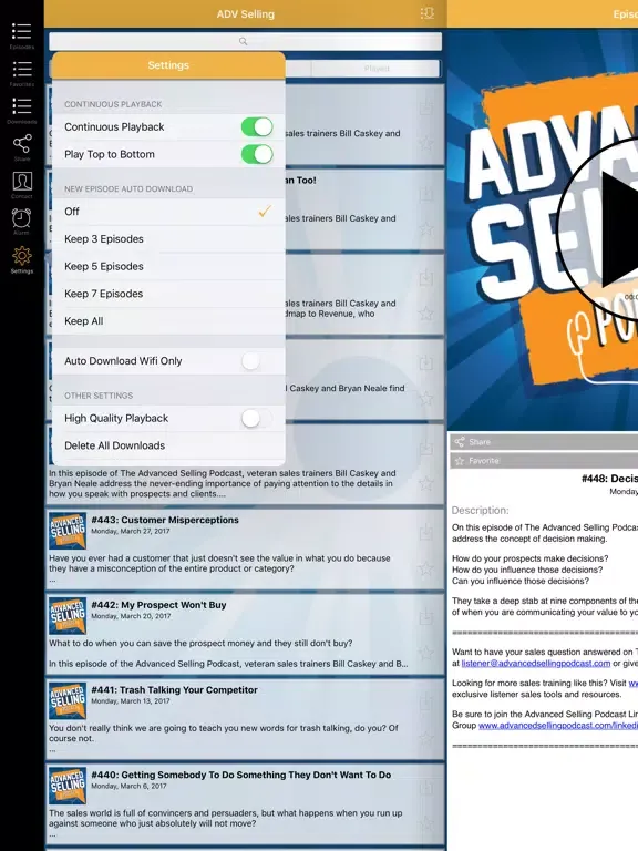 Advanced Selling - A Sales App For Sales Leaders iPad  Screenshots