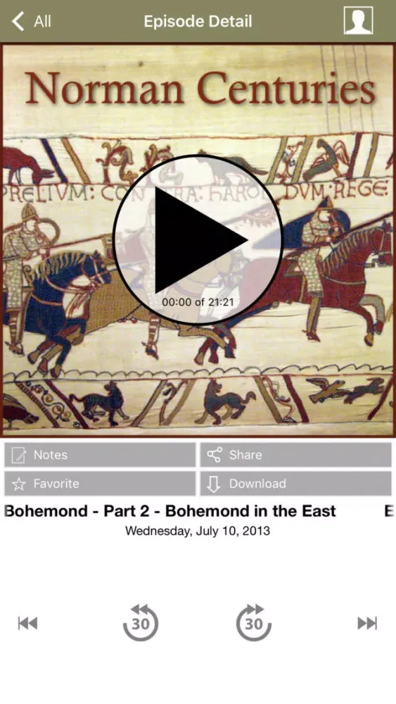 Norman Centuries- A Norman History App سکرین شاٹس