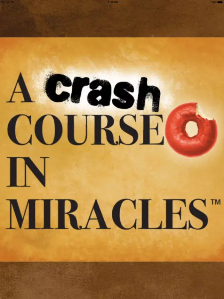 A Crash Course in Miracles iPad 應用截圖