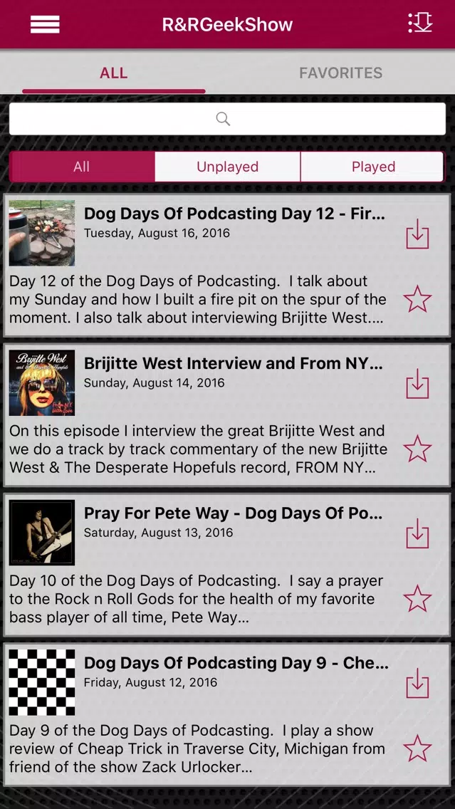 Rock and Roll Geek Show Screenshots