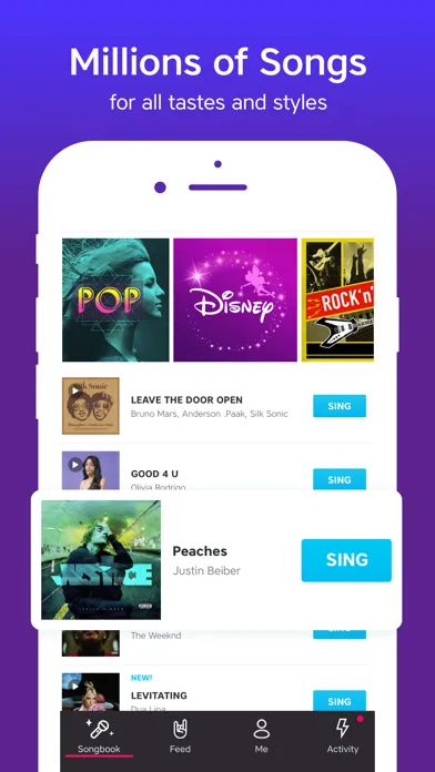 Zrzuty ekranu Yokee Karaoke – Start Singing