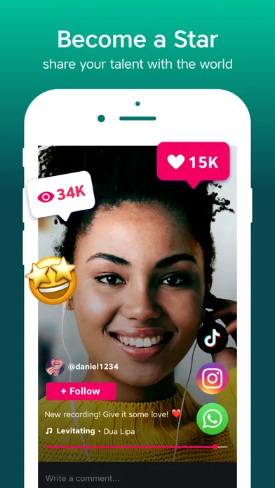Zrzuty ekranu Yokee Karaoke – Start Singing
