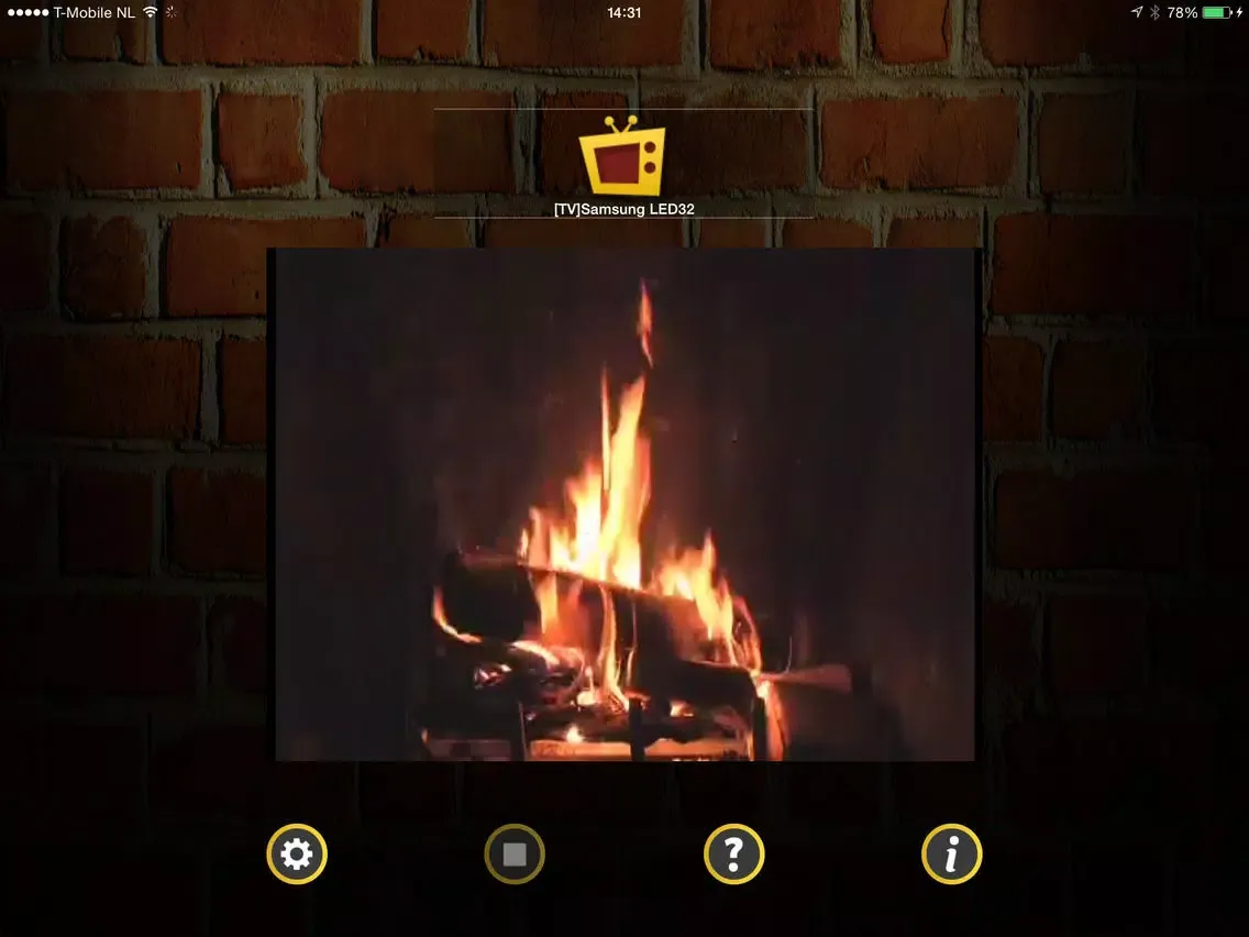 Fireplace for LG Smart TV iPad  スクリーンショット