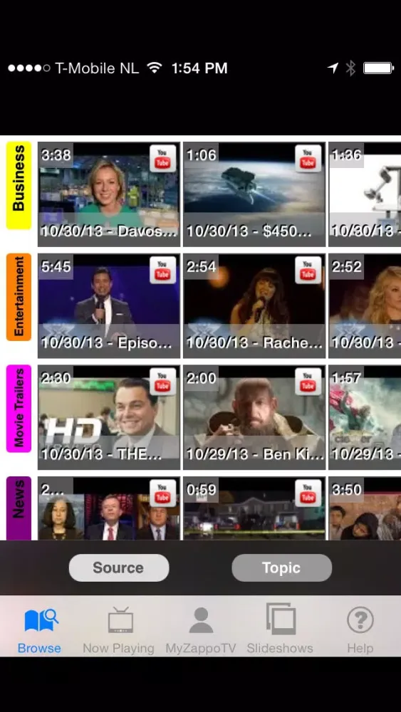 Скриншоты Media Player for Toshiba TV