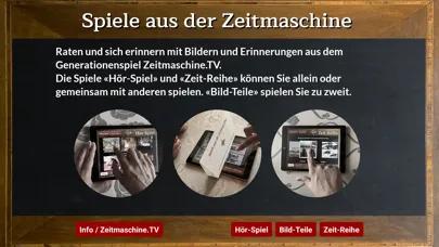 Capturas de pantalla de Zeitmaschine Spiele