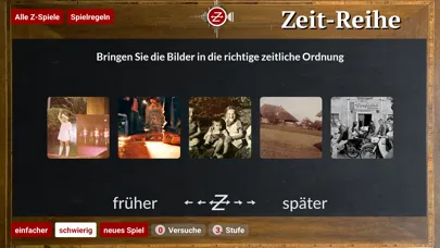 Capturas de pantalla de Zeitmaschine Spiele