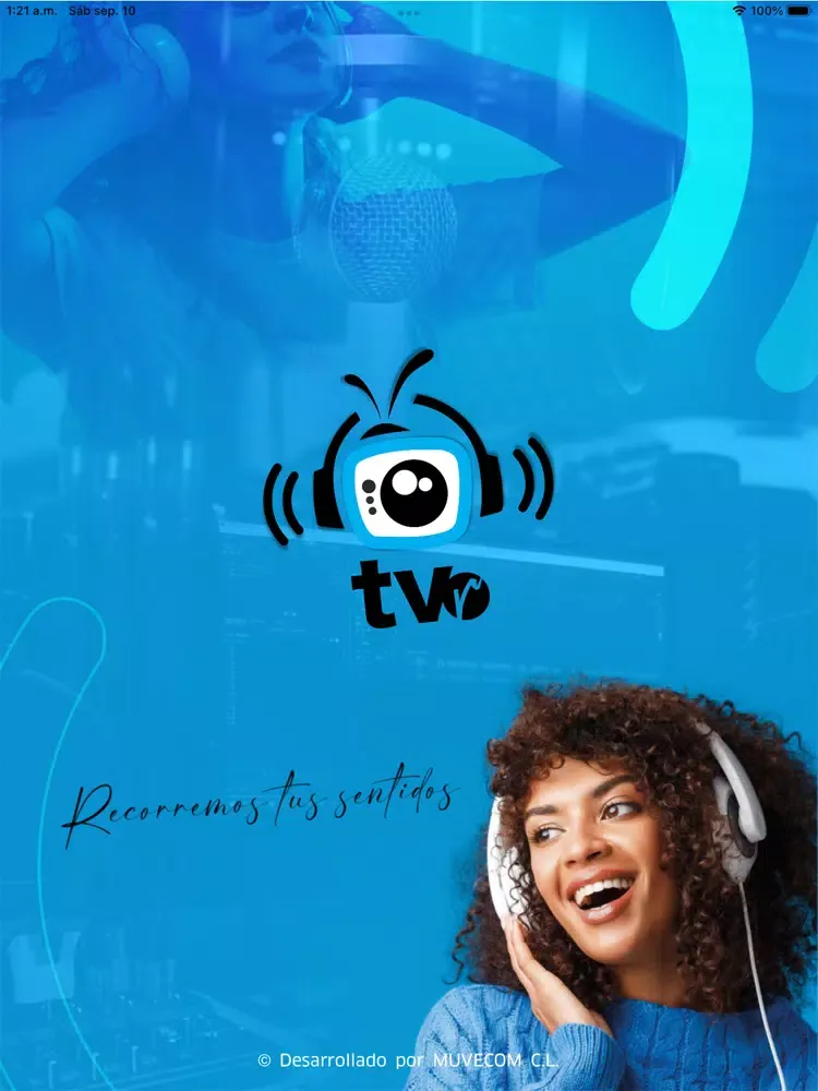 Tangkapan layar TVR Radio iPad 