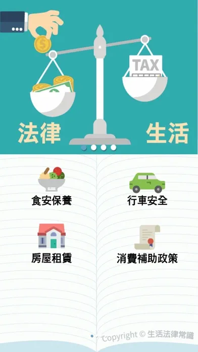 Ảnh chụp màn hình của 法律生活常識
