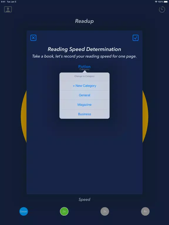 Capturas de tela do Readup: Training Timer iPad 