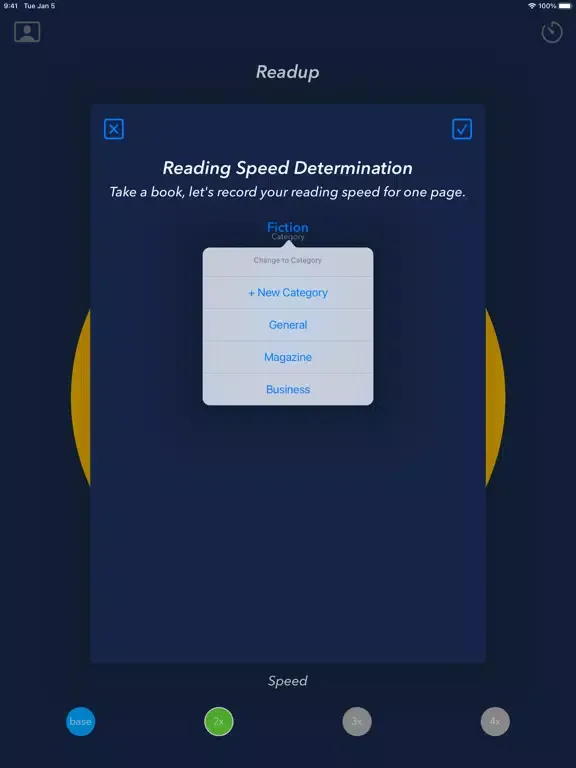 Tangkapan layar Readup: Training Timer iPad 