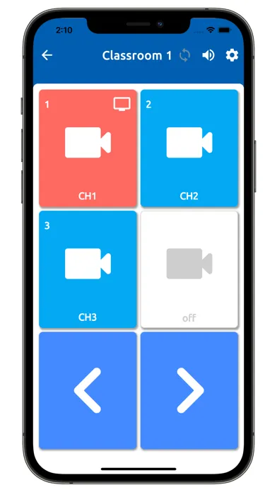 Ảnh chụp màn hình của Livemote 遙控器