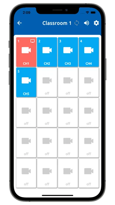Ảnh chụp màn hình của Livemote 遙控器