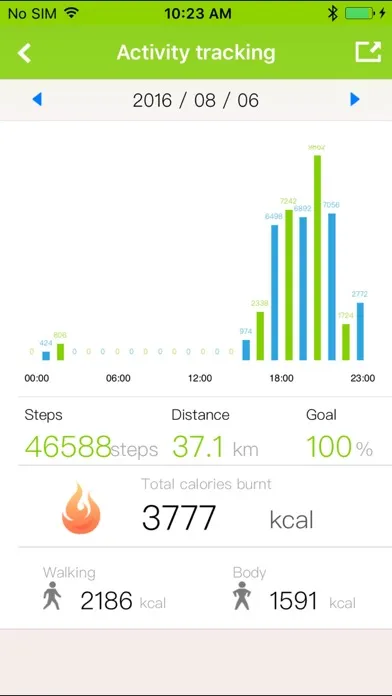 Zrzuty ekranu GOLiFE Fit Classic