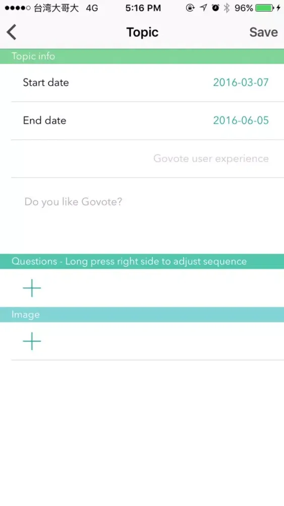 govote - A market survey platform (for public and private) Screenshots