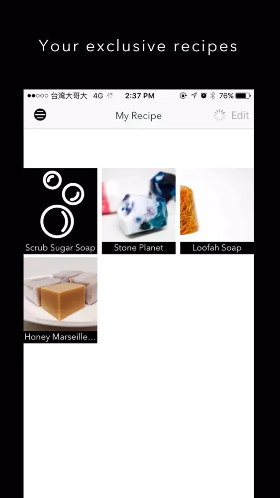 Tangkapan layar Soap Life - Your perfect assistant for making soap