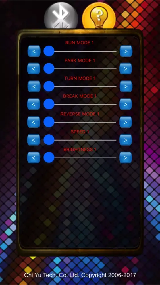 Capturas de pantalla de Neopixel4IN1BLE