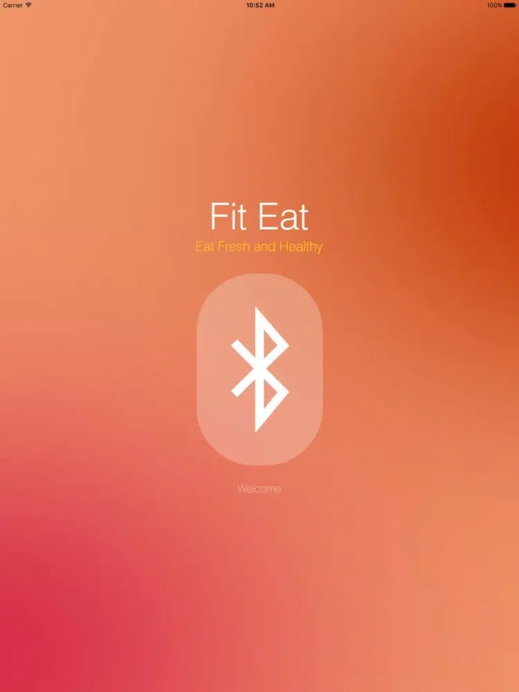 FitEat iPad  Screenshots