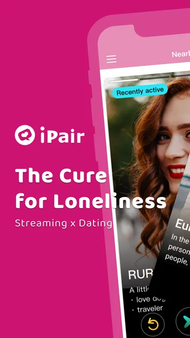 Capturas de tela do iPair - Chat, Meet New People