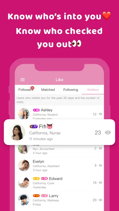 Capturas de tela do iPair - Chat, Meet New People