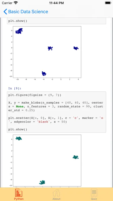 Data Science Part I Screenshots