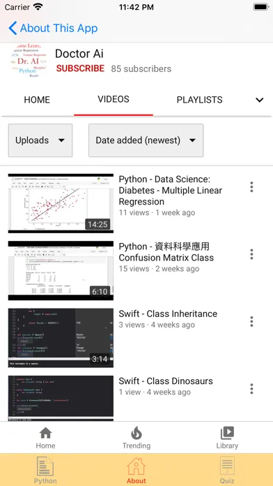 Data Science Part I Screenshots