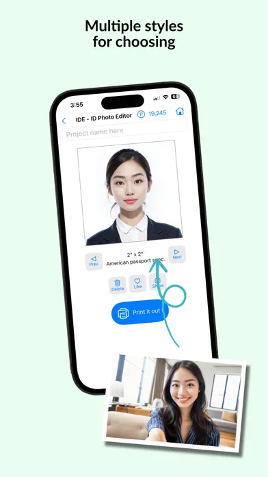 Screenshot di IDE - ID Photo Editor