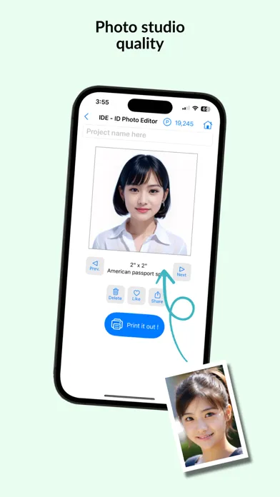 Screenshot di IDE - ID Photo Editor