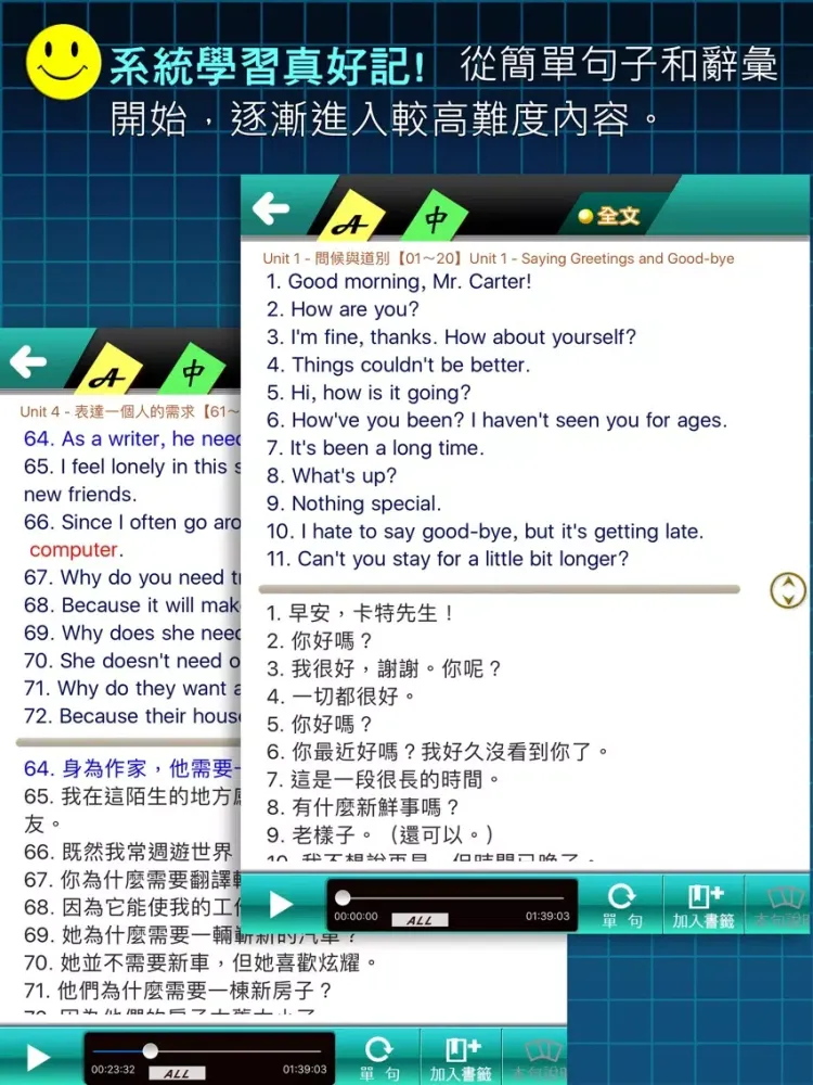 情境美語500就Go! – 學正統句子，提高英語水準 iPad  Screenshots